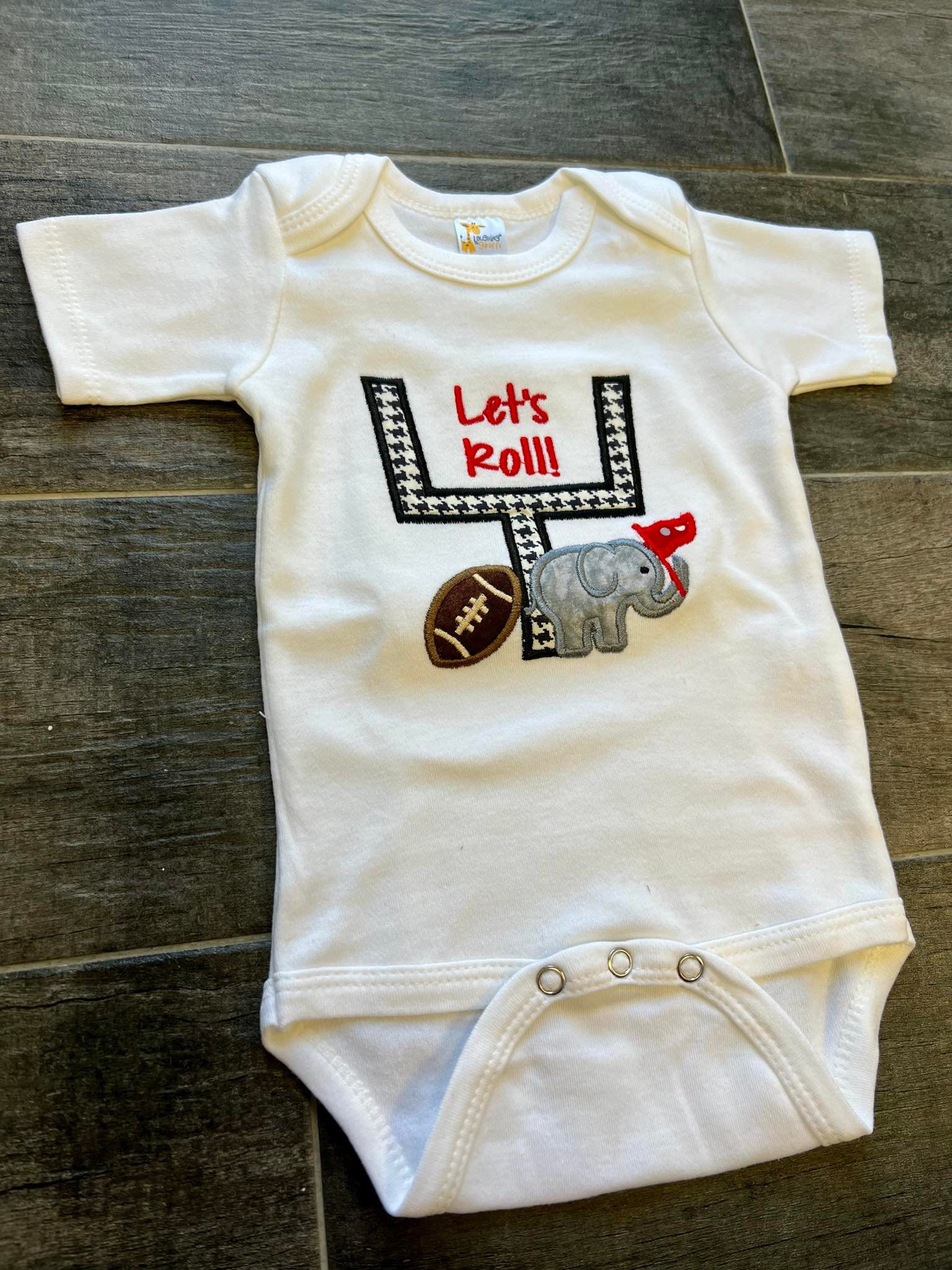 Varsity- Roll Alabama Varsity- Bib- bodysuit - Thumbnail 5