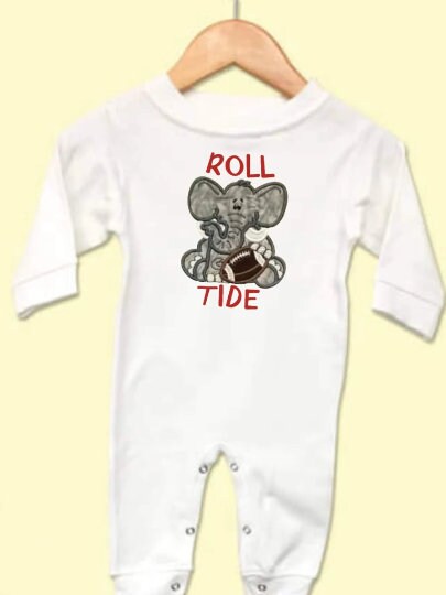 Boy's Football Elephant Romper - Thumbnail 3