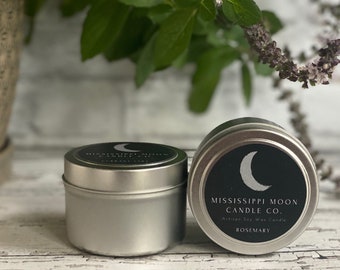 Rosemary Soy Candle Tin