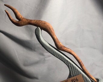 Magic Wand No. 906 The Mermaids Tail, OliveWood wand