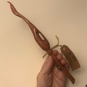 Wood magic wand No. 599 Torche Cosplay costume fairy princess Druid Wiccan potter LARP Fairie pagan witch wizard witchcraft equinox
