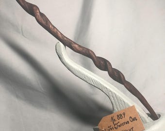 Magic Wand No. 889 The Twisted One Walnut wand