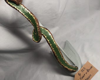 Magic Wand No. 923 Ribbon of Galway, wormy walnut wand