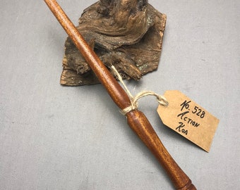 Wood magic wand No. 528 Action Cosplay costume fairy princess Druid Wiccan potter LARP Fairie pagan witch wizard witchcraft Halloween