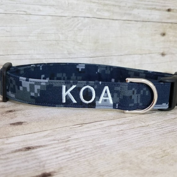 us navy dog collar