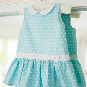 Christmas Dress PDF Pattern (sizes 12-18 months, 2 years)