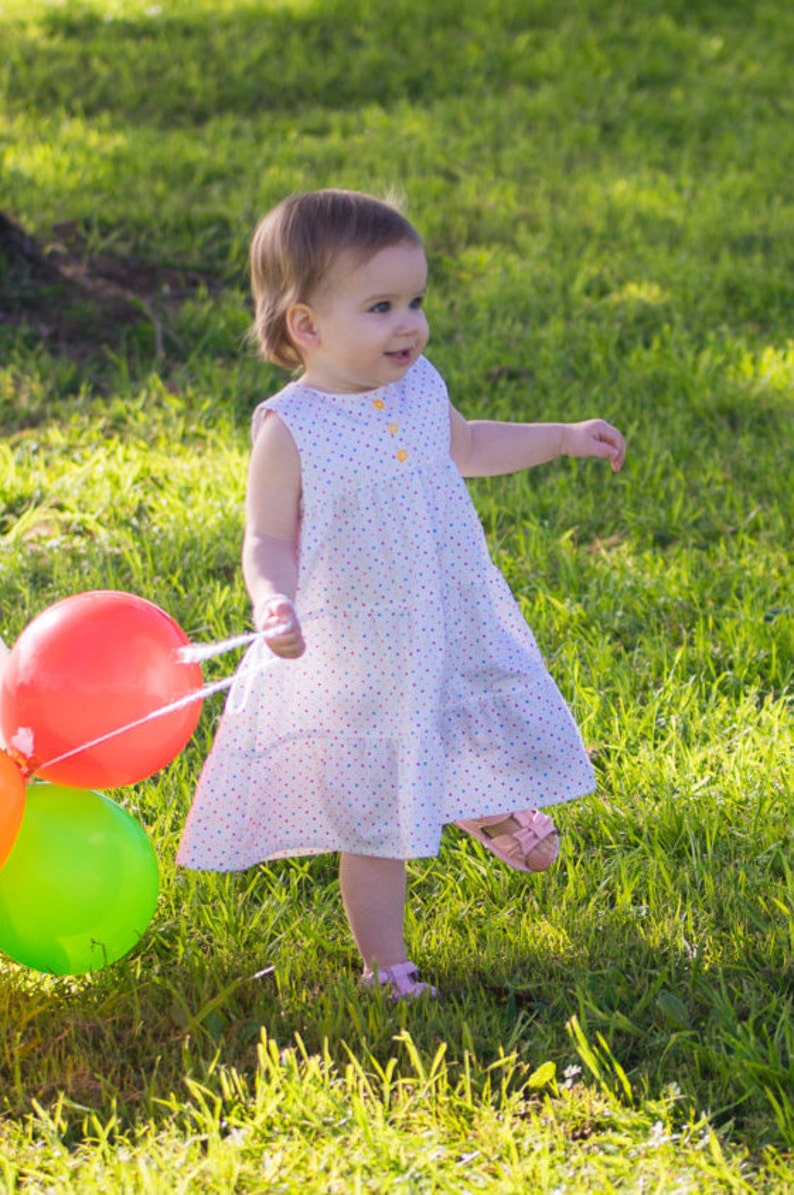 Gypsy Dress PDF Pattern size 12-18 months image 3