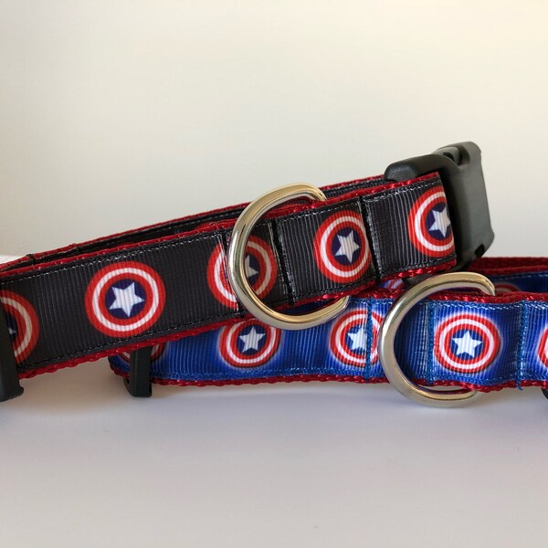 Superhero Dog Collar Etsy