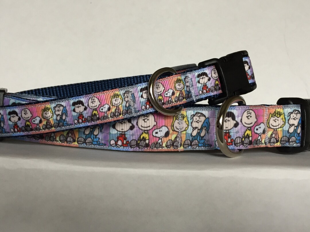 Peanuts Friends Dog Collar Etsy