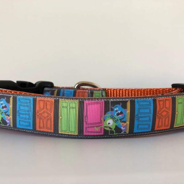 Monsters Inspired 1 inch Dog Collar