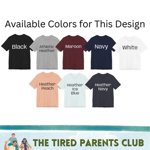 Is It Monday Yet Shirt, Funny Tired Parent Tee, Weekend Parent Humor Shirt, Back to School Mom Dad Gift, Parenting Life Shirt image 4