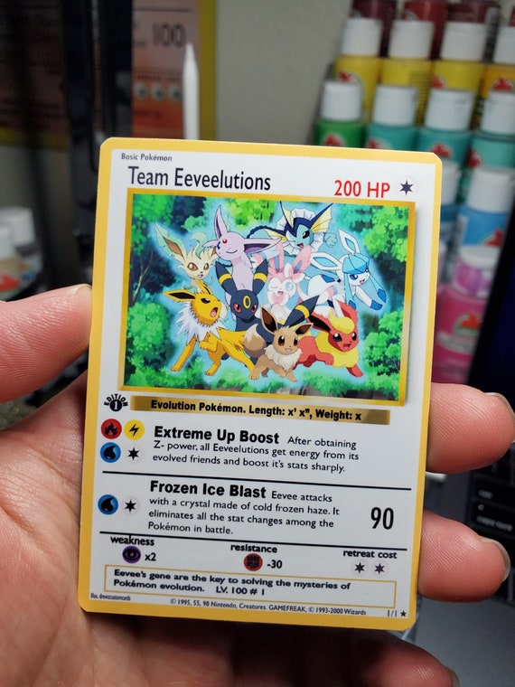 Eeveelutions Squad Paint by Numbers - Paint My Numbers