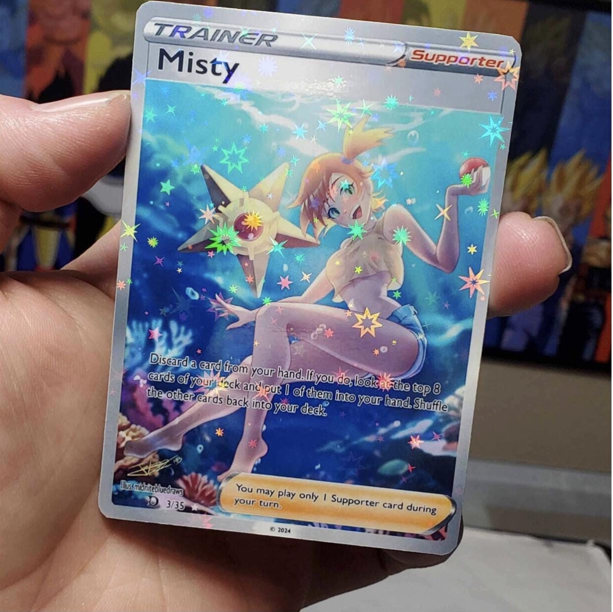 Misty Trainer Card - Etsy Sweden Misty Trainer Card - Etsy Sweden