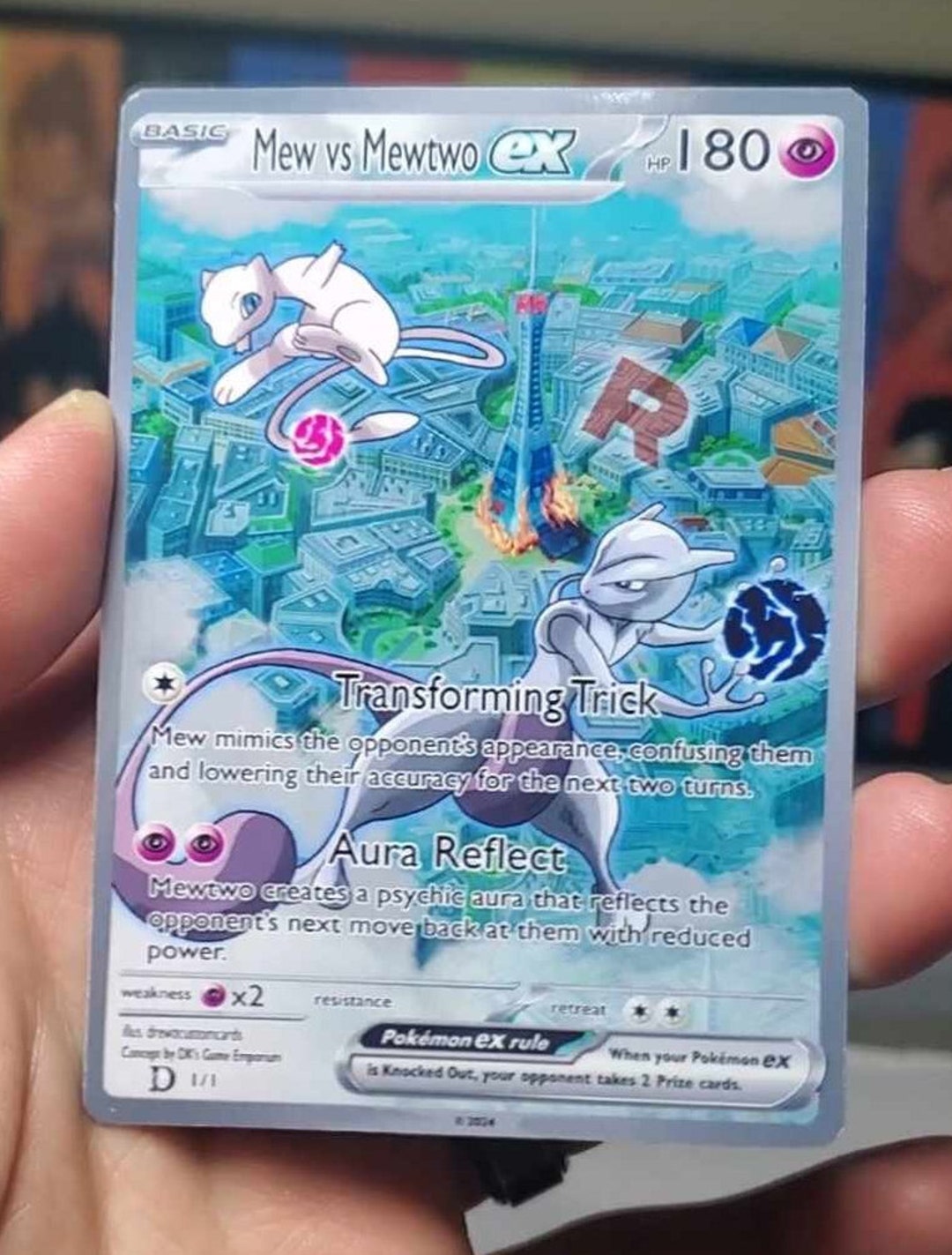 Pokemon Buch Mewtu Gegen Mew Mew gegen Mewtu EX - Etsy.de