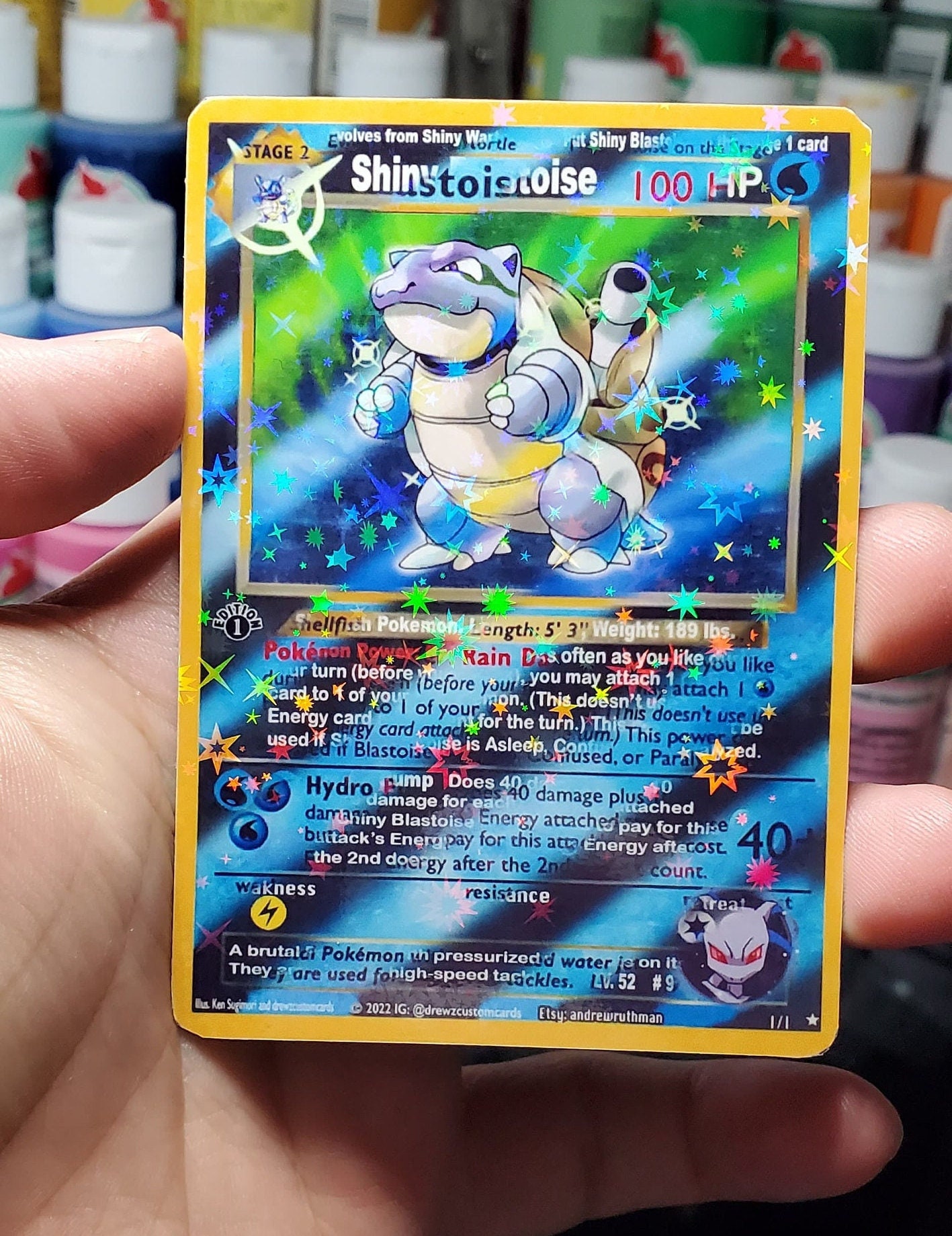 Shiny blastoise on sale