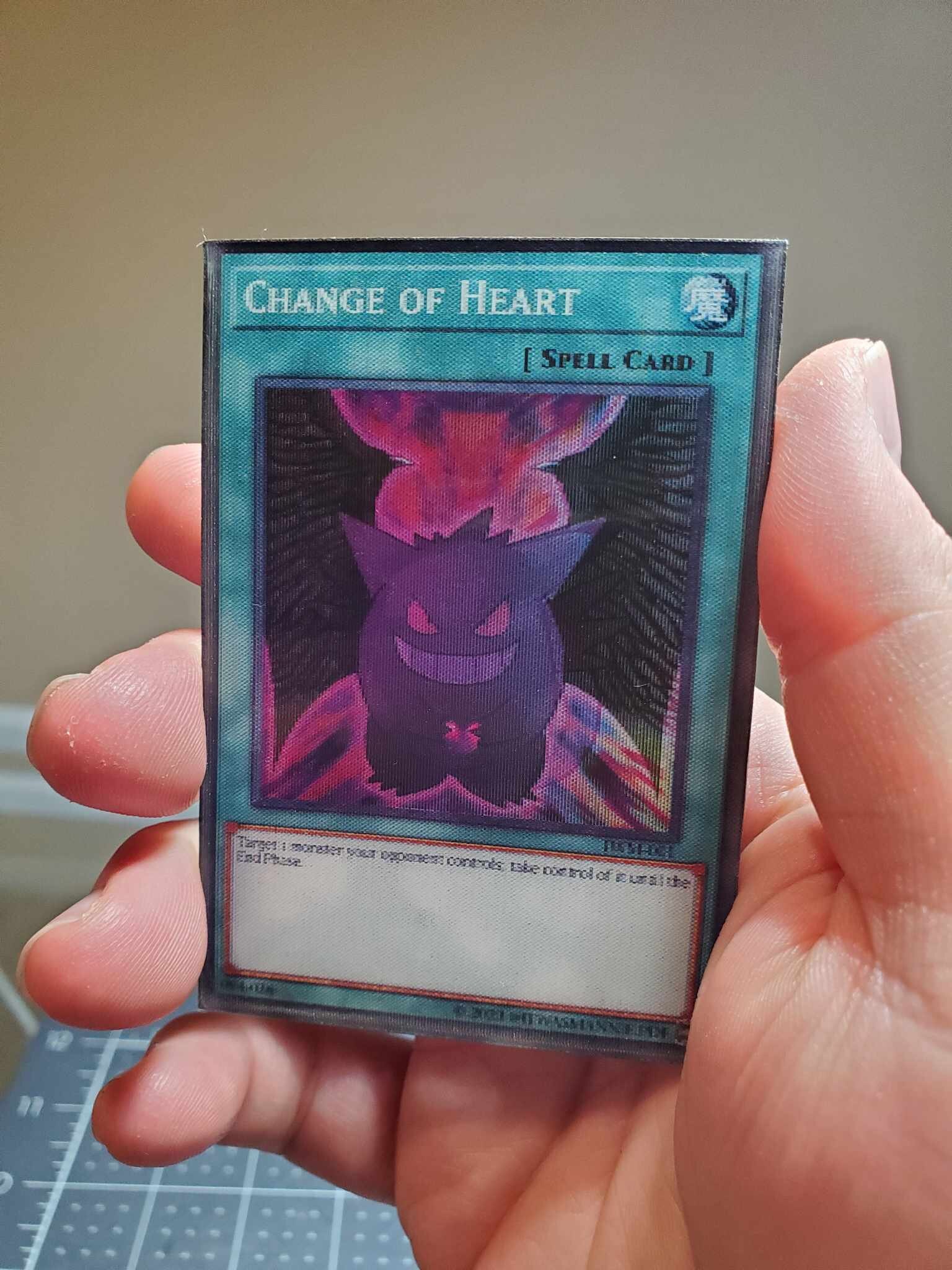 Gengar/ Clefable Change of Heart Lenticular Etsy