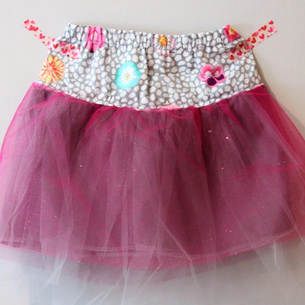 Ma Jolie Jupe Tutu de Princesse - Taille 2 ans jupe tulle anniversaire fête rose