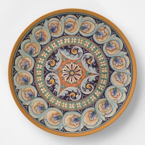 Vintage 10&quot; Dinner Plate - Digital REPRODUCTION -  Microwave Safe, Dishwasher Safe, Molded from DecoWare   -  No Melamine DR02