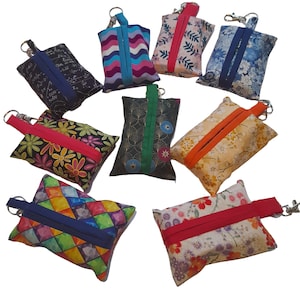 Pocket Tissue Holder, Reusable tissue cover, Tissue Pouch, Travel Tissue Holder, Handbag Accessory, Teacher Gift,