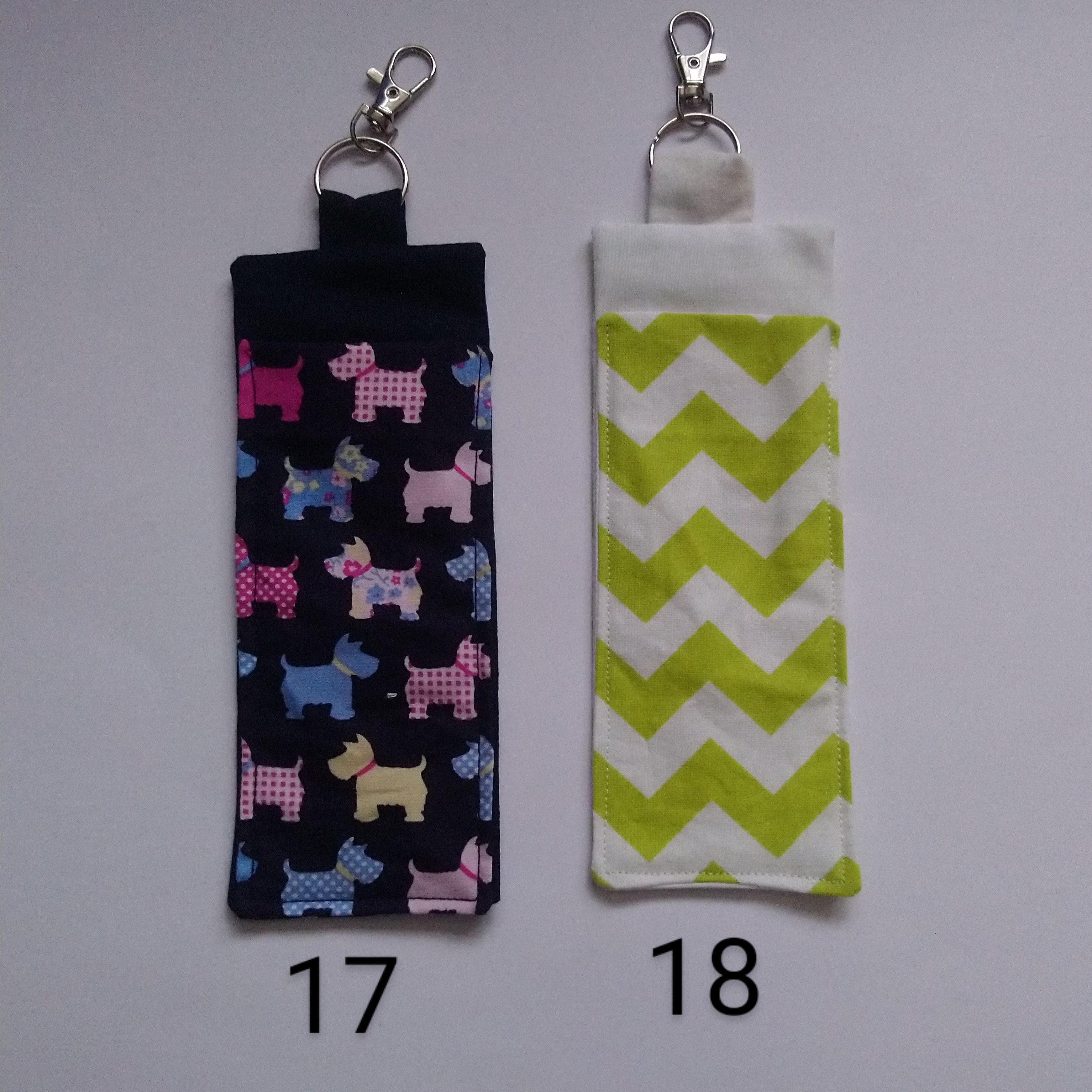 Clip on Pen Holder, Lanyard Fabric Pen Holder, Pen Pouch, Bag Clip on