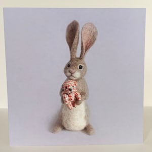 Bunny Rabbit greetings card - any occasion card