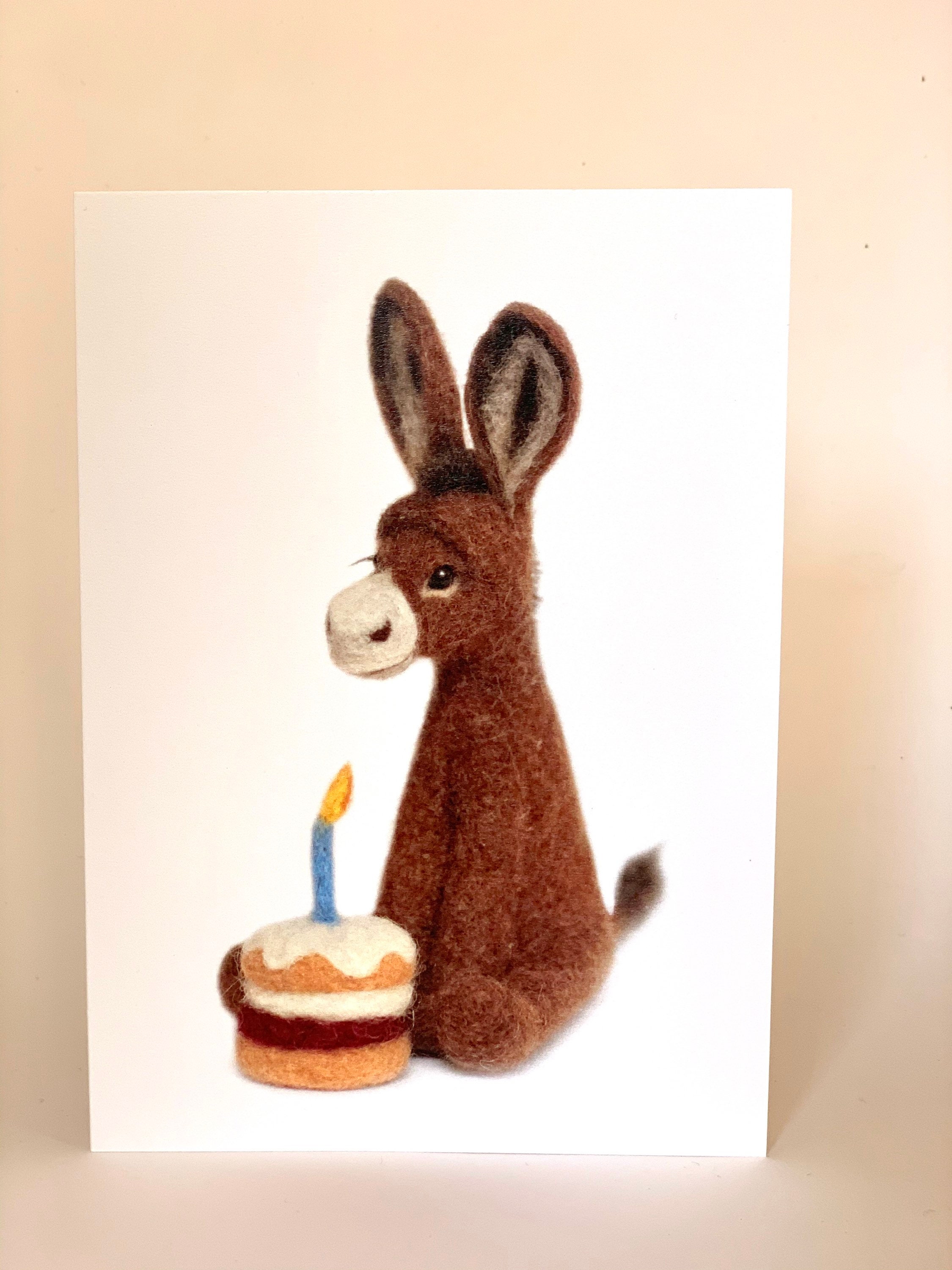 Donkey Birthday Card Blank Birthdays Greetings Birthday Etsy donkey-birthday-card-blank-birthdays-greetings-birthday-etsy