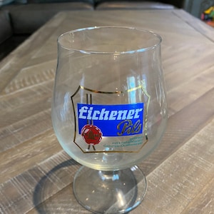 Vintage Eichener Pils Beer Glass Tulip Beer Glass