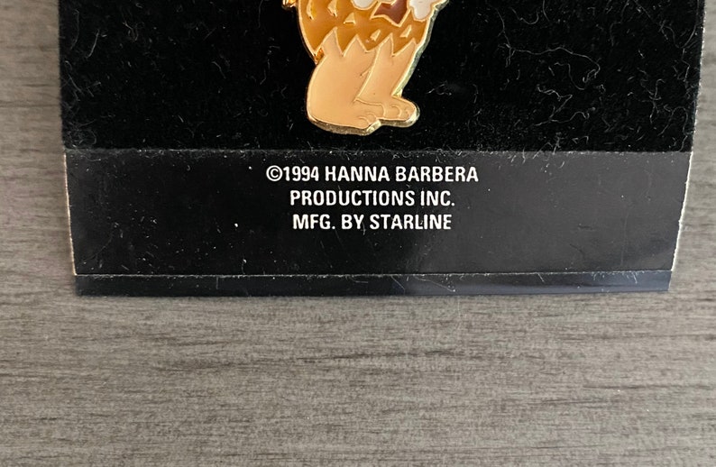 The Flintstones Bamm-Bamm Rubble Pin Hanna Barbera Productions