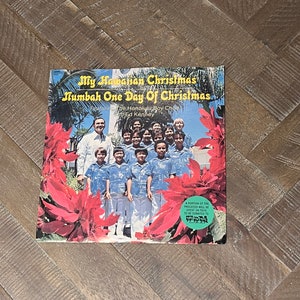 Vintage My Hawaiian Christmas Record Numbah One Day of Christmas