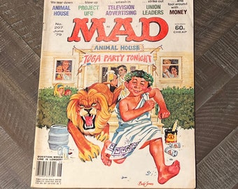 1979 #207 Mad Magazine Animal House Star Wars Humor Funny Magazine