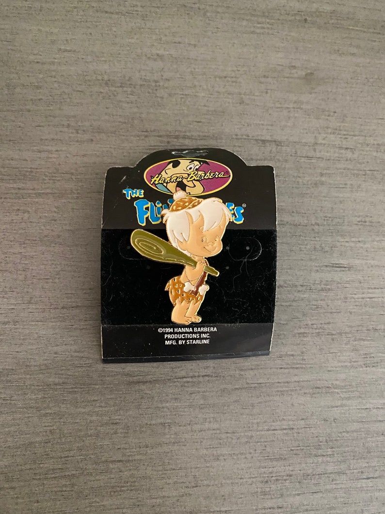 The Flintstones Bamm-Bamm Rubble Pin Hanna Barbera Productions