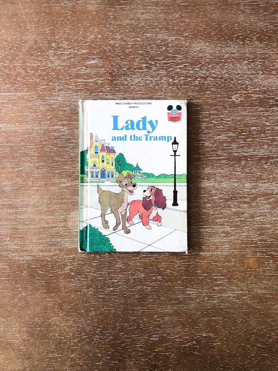 Vintage Disney Lady and the Tramp Story Book **FREE SHIPPING** - Etsy