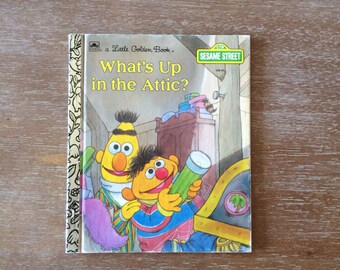 Little Golden Book  What's Up in The Attic