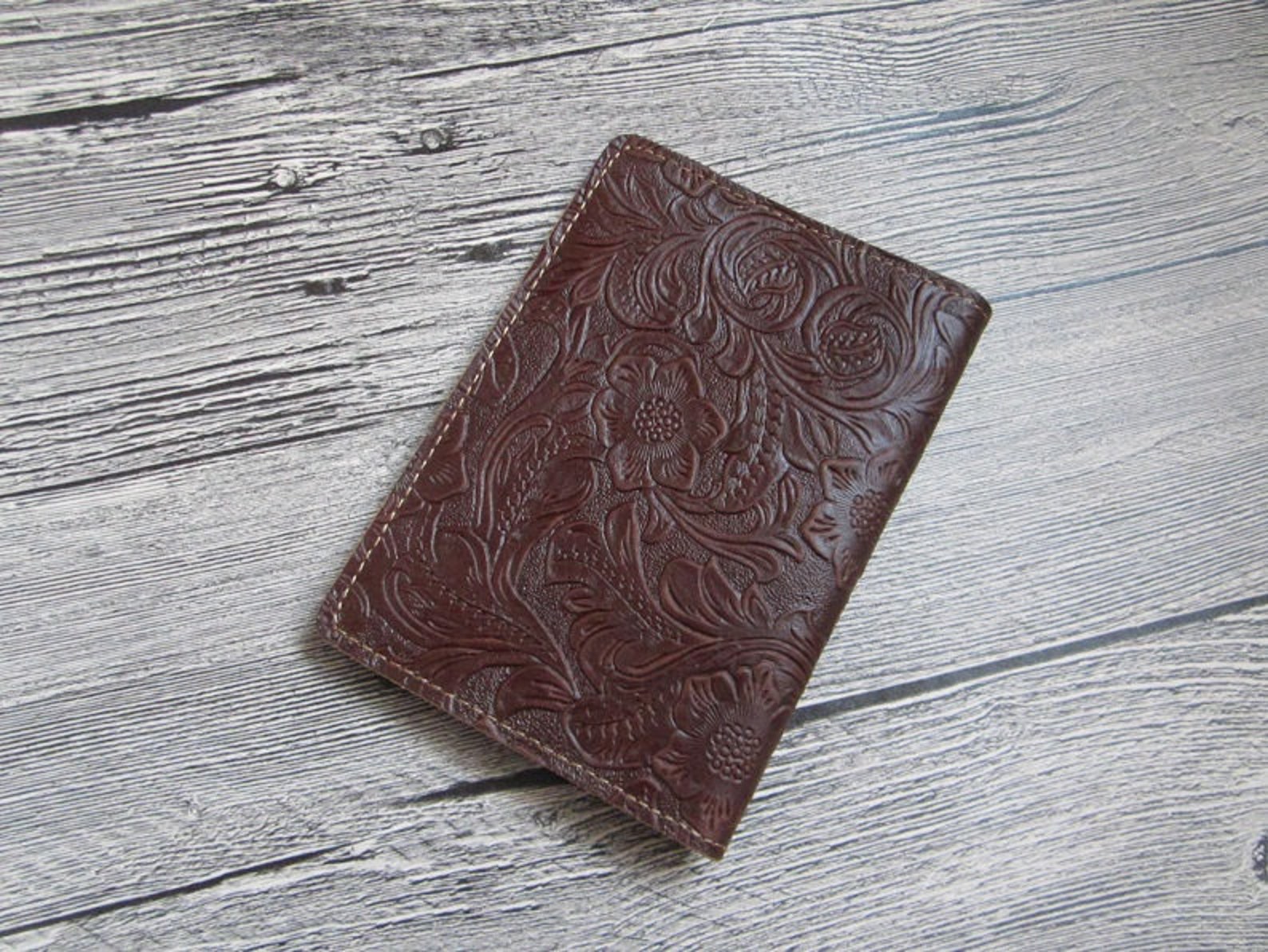 Personalized Leather Passport Holderleather Passport Etsy