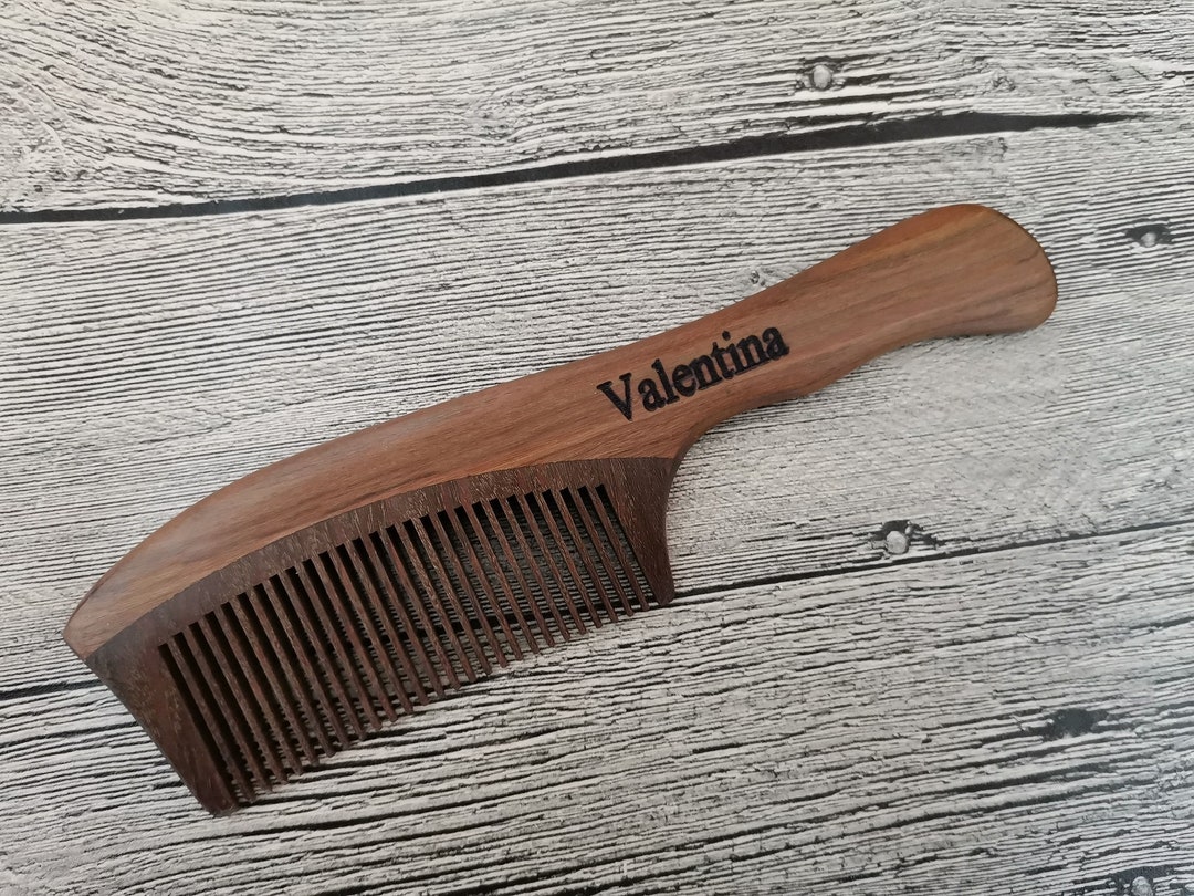 Custom Combs Personalized Comb,custom Wooden Comb,hair Comb,sandalwood Comb,engraved ...