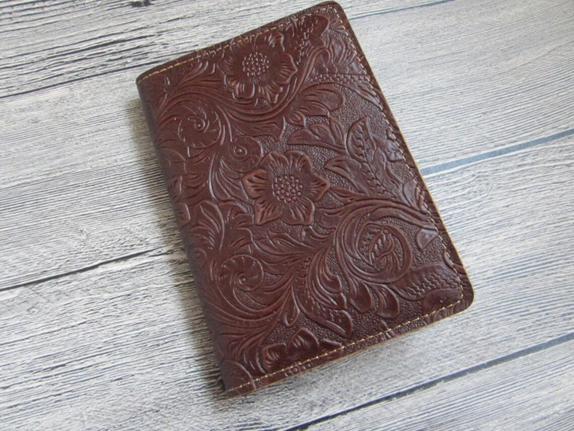 Personalized Leather Passport Holderleather Passport Etsy