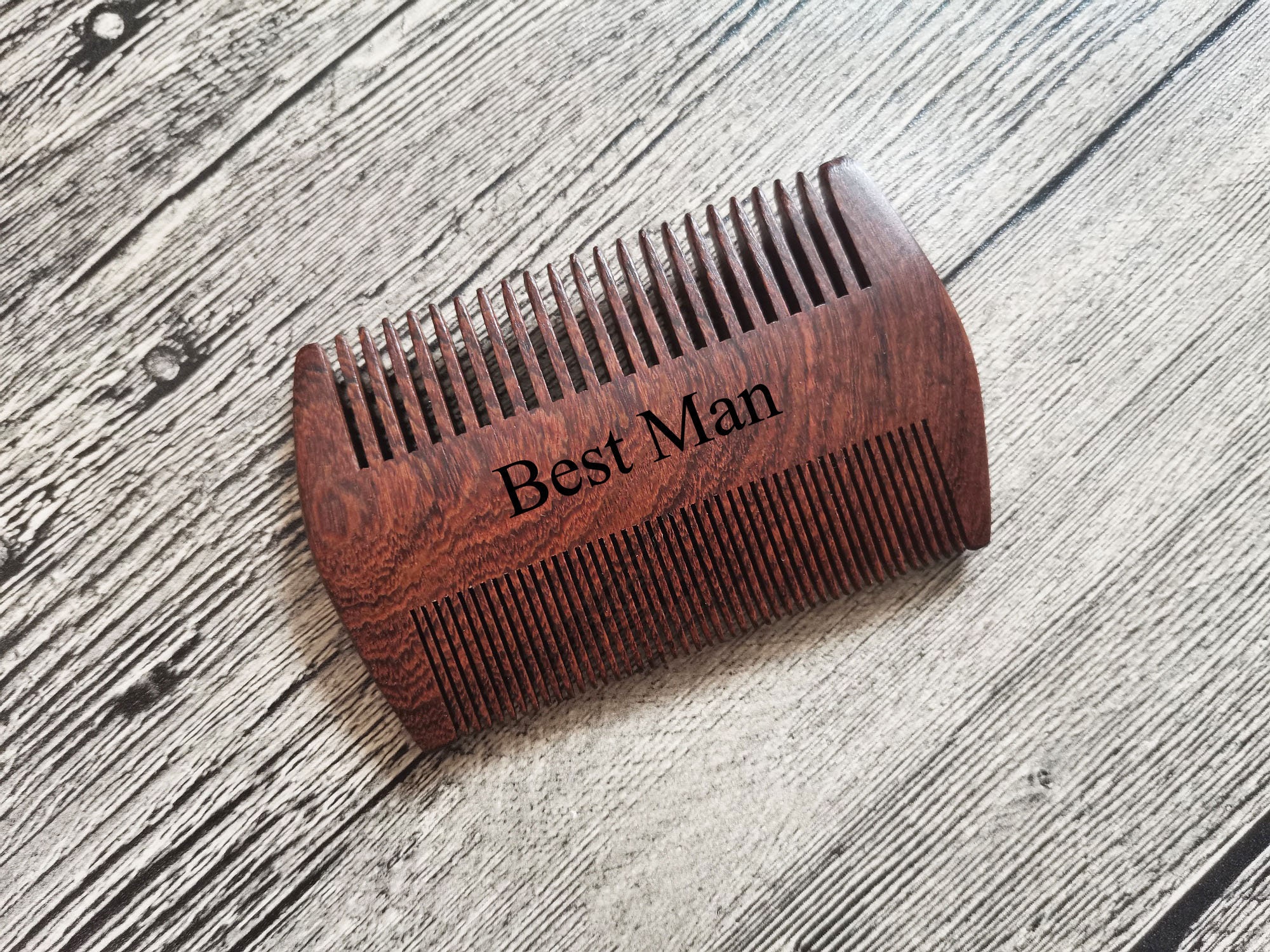 Sandalwood Personalized Comb,engraved Wood Comb,custom Wooden Comb ...