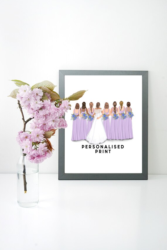 seven bridesmaids