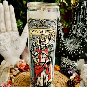 Saint Valentine Candle