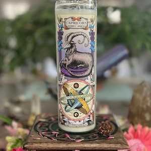 Capricorn Zodiac Candle