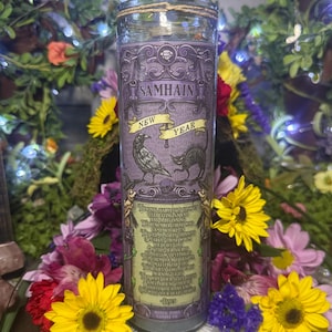 Samhain ~ New Year Candle image 1