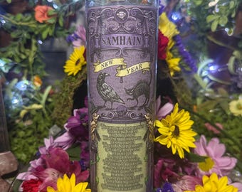 Samhain ~ New Year Candle
