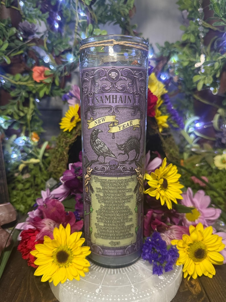 Samhain ~ New Year Candle image 1