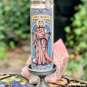 Saint Francis of Assisi Candle