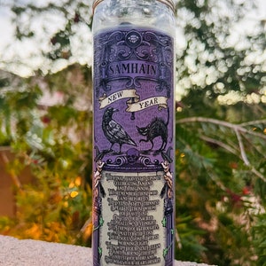 Samhain ~ New Year Candle