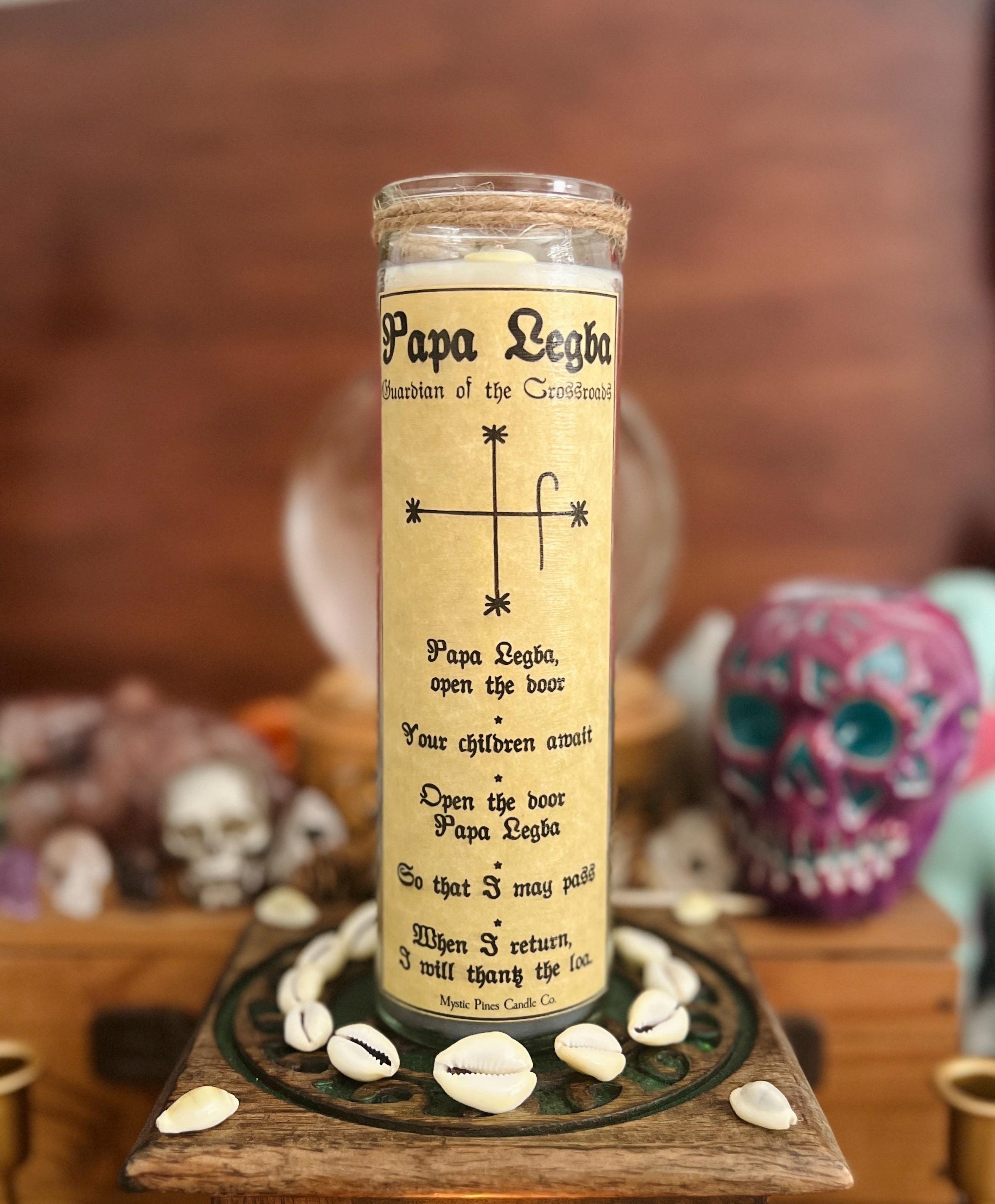 Papa Legba Intention Candle - Etsy