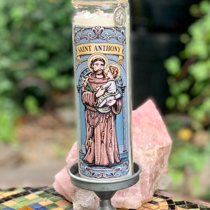 Saint Anthony Candle