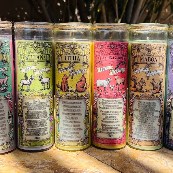 Wheel of the Year Candle Set