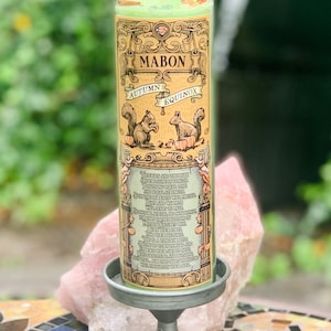 Mabon ~ Autumn Equinox Candle image 1