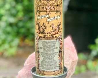 Mabon ~ Autumn Equinox Candle
